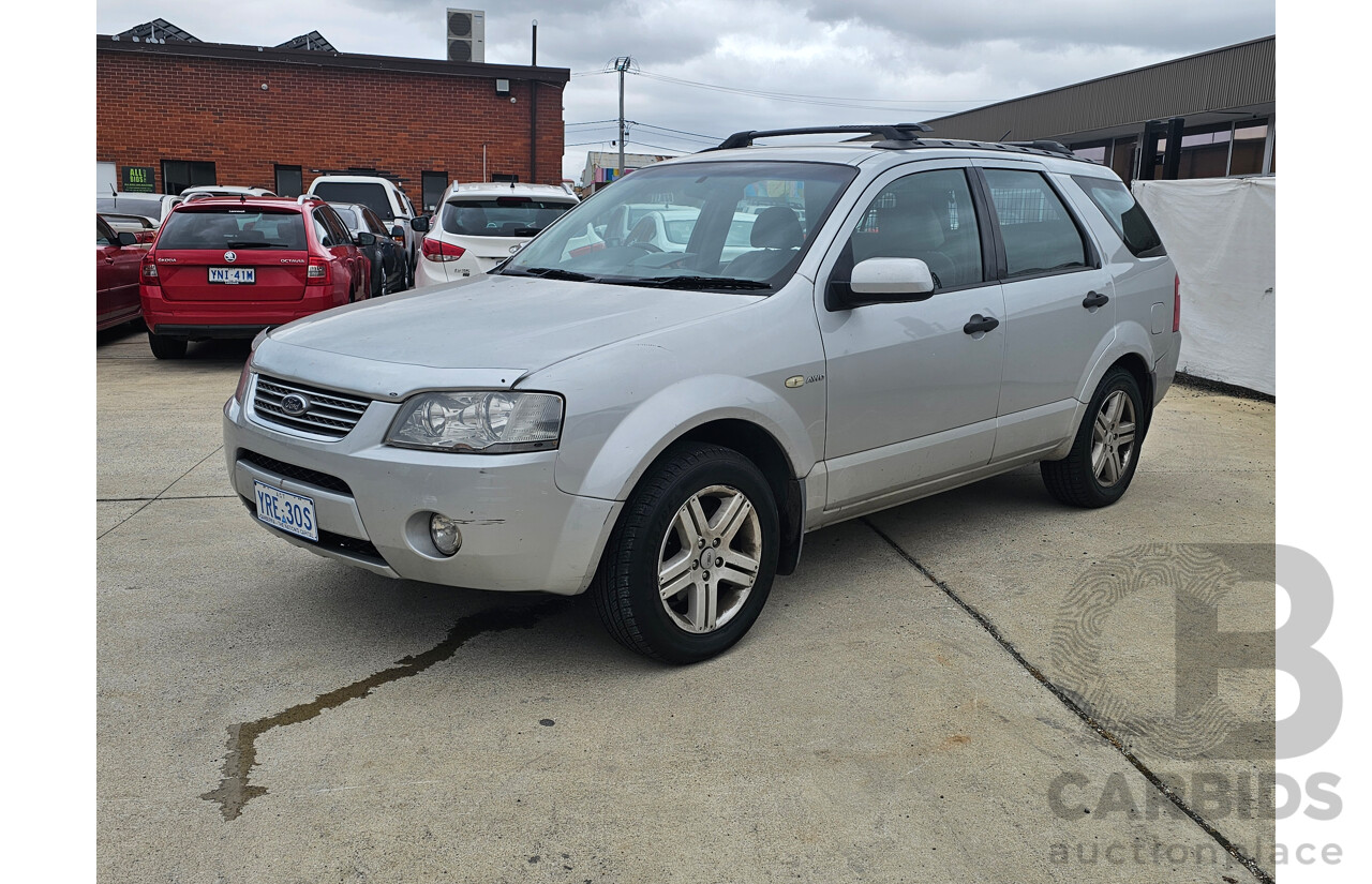 5/2006 Ford Territory GHIA (4x4) SY 4d Wagon Silver 4.0L