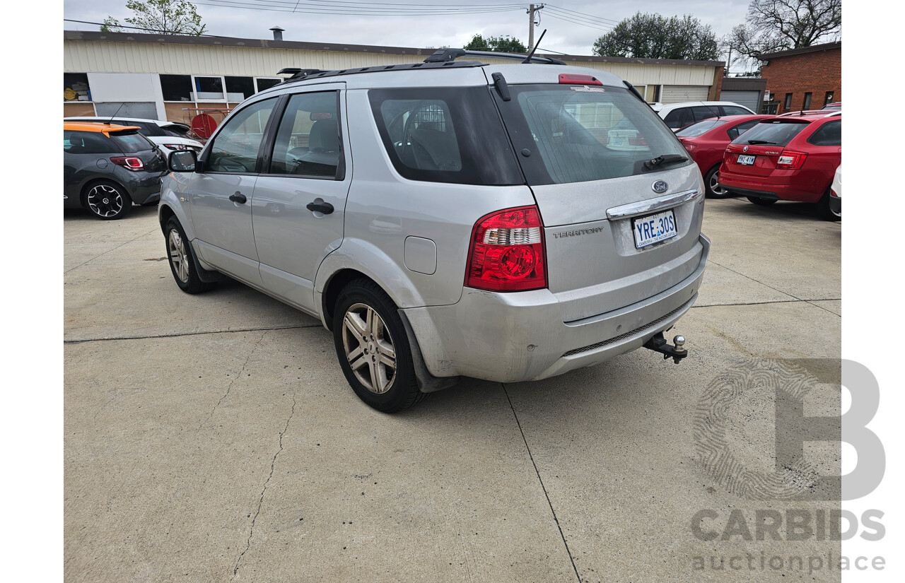 5/2006 Ford Territory GHIA (4x4) SY 4d Wagon Silver 4.0L