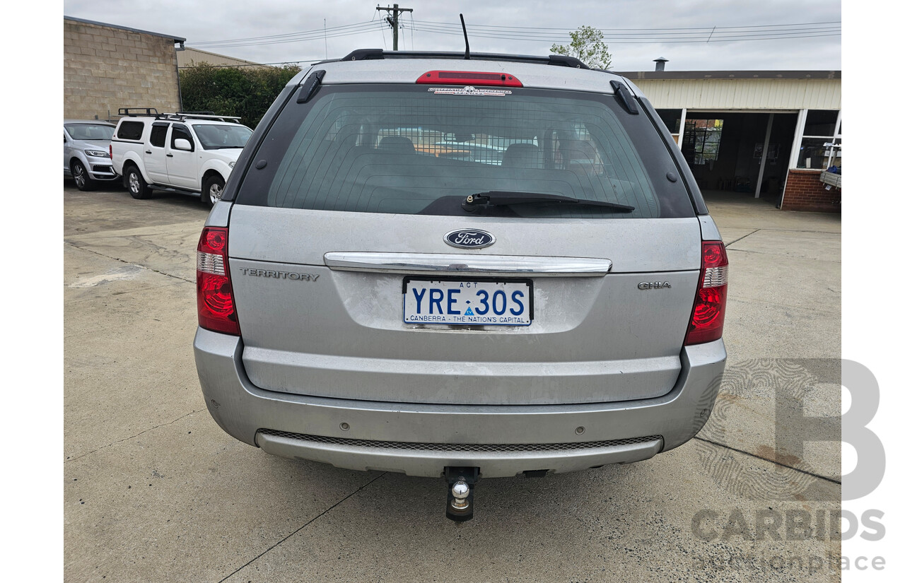 5/2006 Ford Territory GHIA (4x4) SY 4d Wagon Silver 4.0L