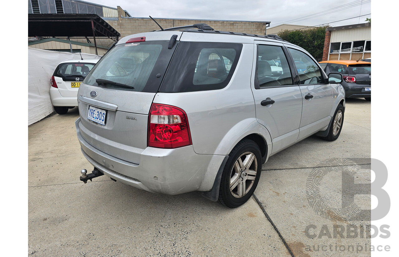 5/2006 Ford Territory GHIA (4x4) SY 4d Wagon Silver 4.0L