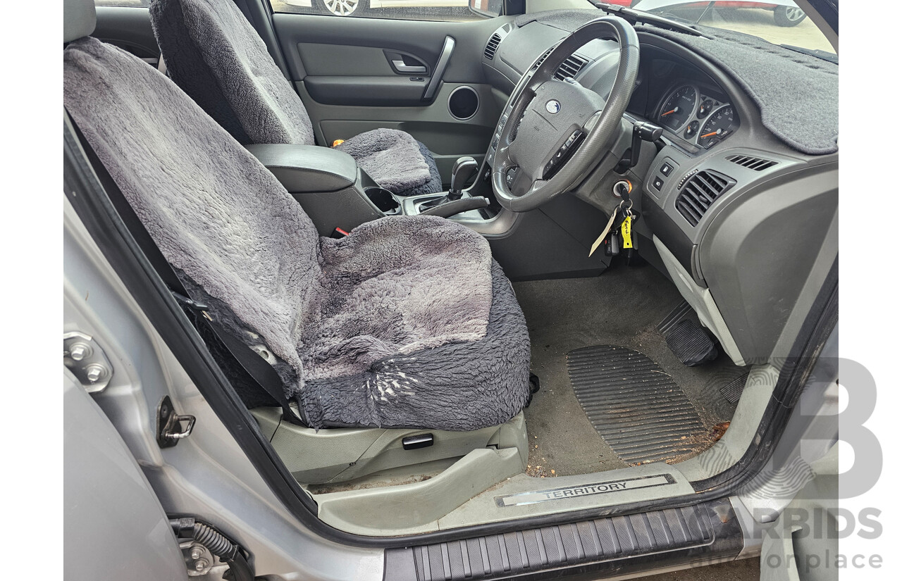 5/2006 Ford Territory GHIA (4x4) SY 4d Wagon Silver 4.0L