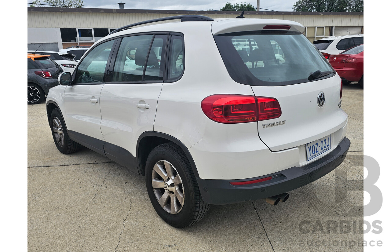4/2013 Volkswagen Tiguan 103 TDI 5NC MY13 4d Wagon White 2.0L