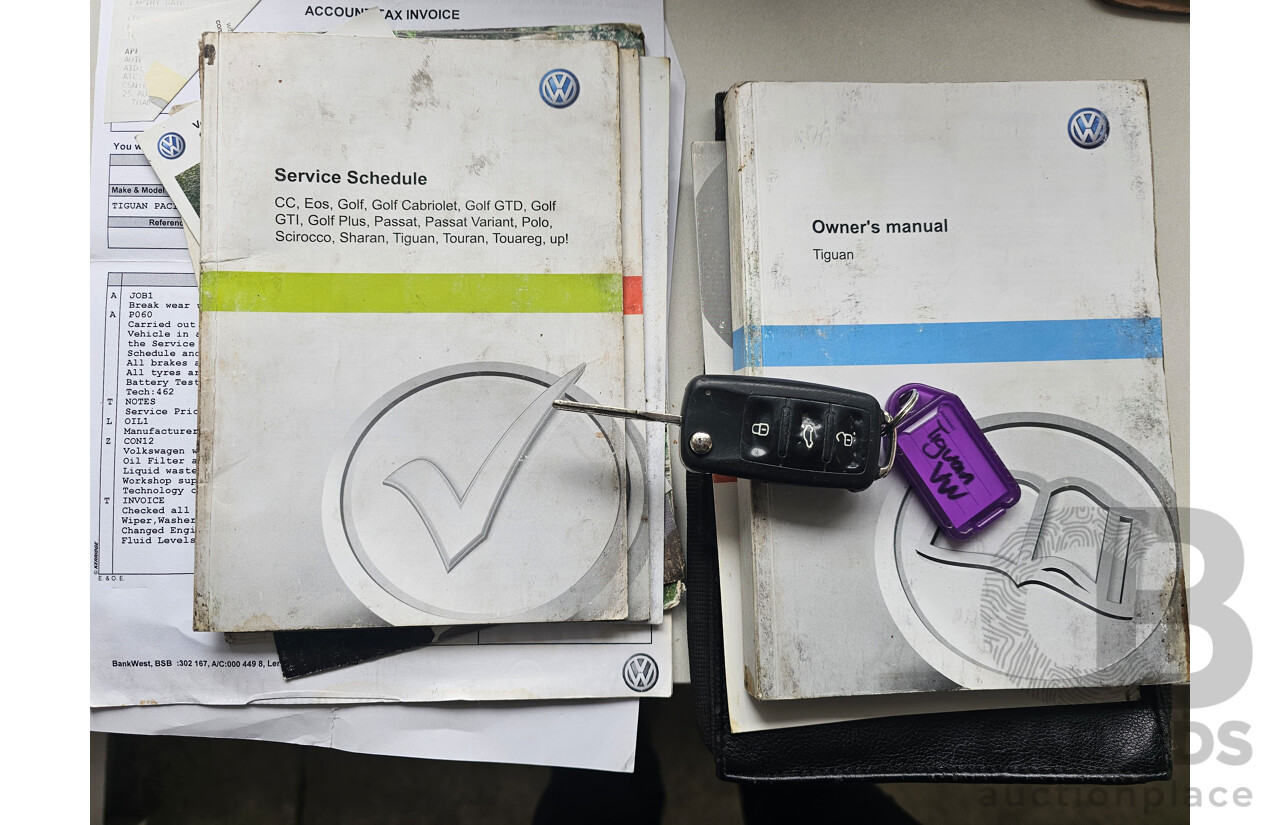 4/2013 Volkswagen Tiguan 103 TDI 5NC MY13 4d Wagon White 2.0L