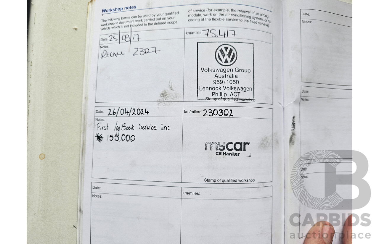 4/2013 Volkswagen Tiguan 103 TDI 5NC MY13 4d Wagon White 2.0L