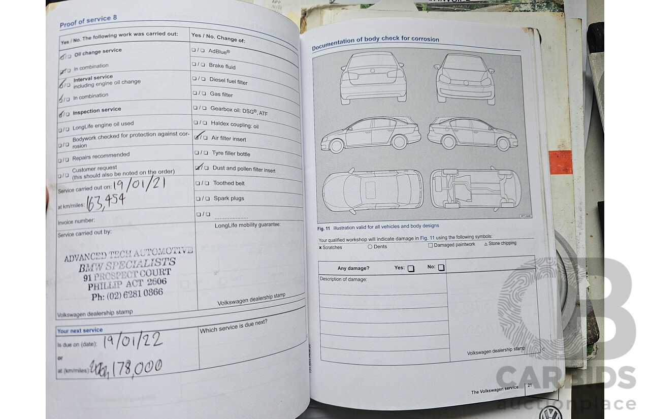 4/2013 Volkswagen Tiguan 103 TDI 5NC MY13 4d Wagon White 2.0L