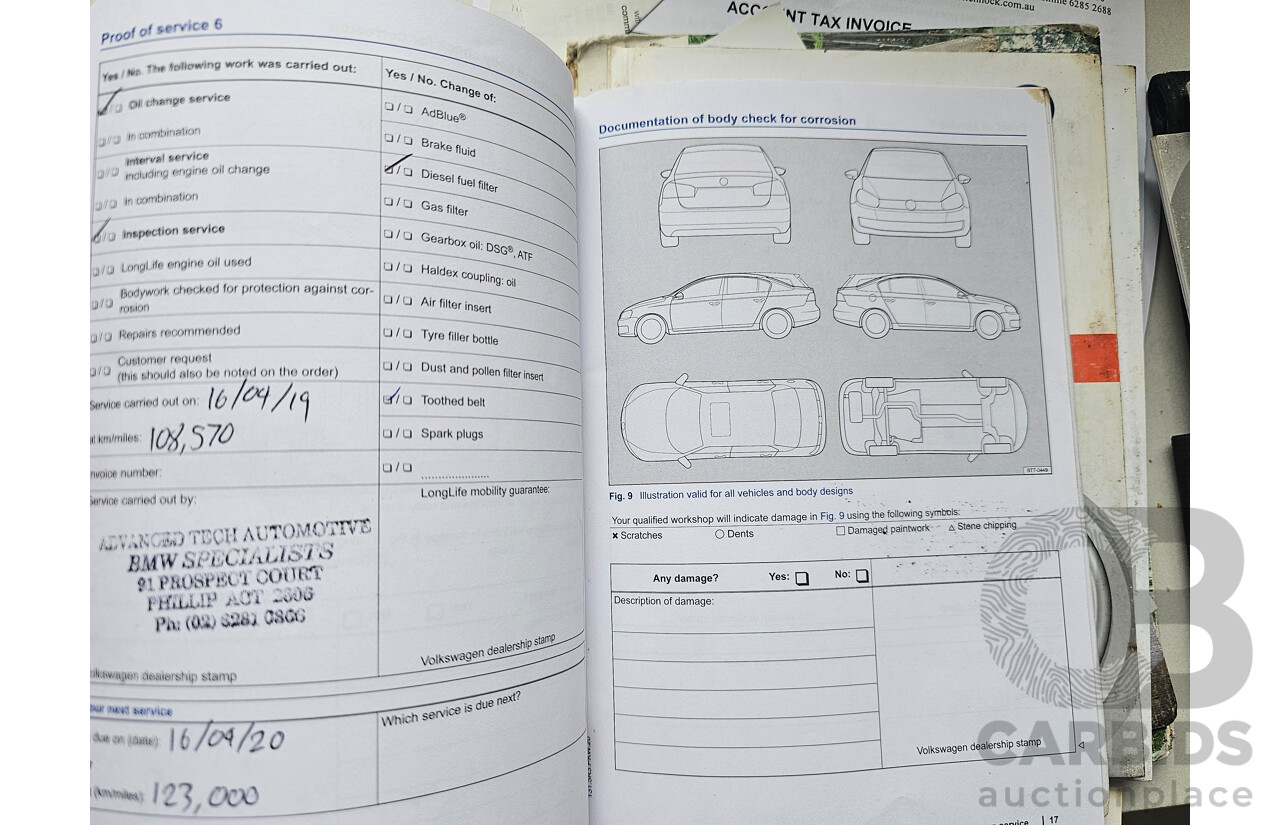 4/2013 Volkswagen Tiguan 103 TDI 5NC MY13 4d Wagon White 2.0L