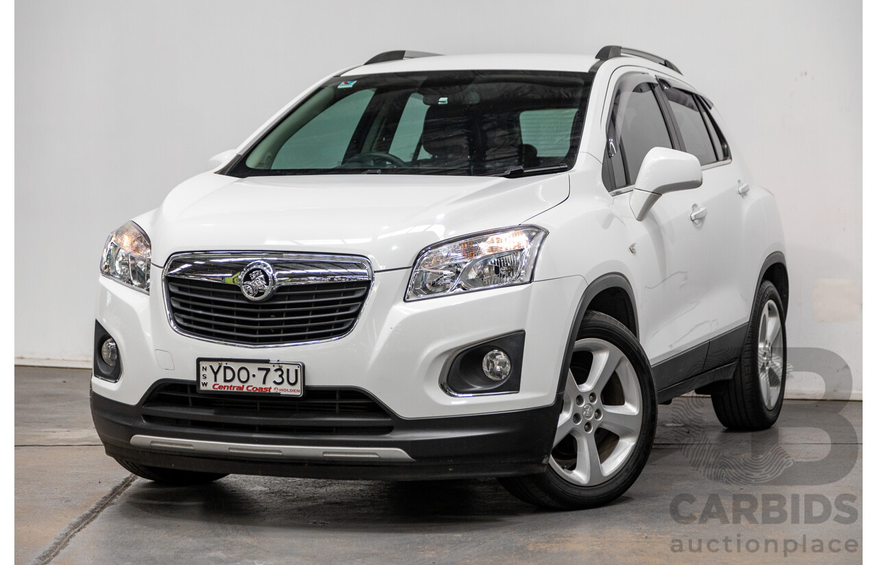 4/2016 Holden Trax LTZ Turbo TJ MY16 4d Wagon White Turbo 1.4L