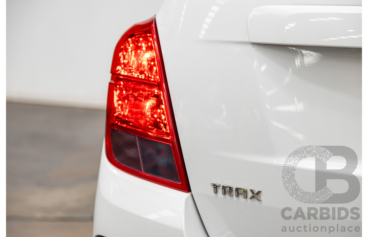 4/2016 Holden Trax LTZ Turbo TJ MY16 4d Wagon White Turbo 1.4L
