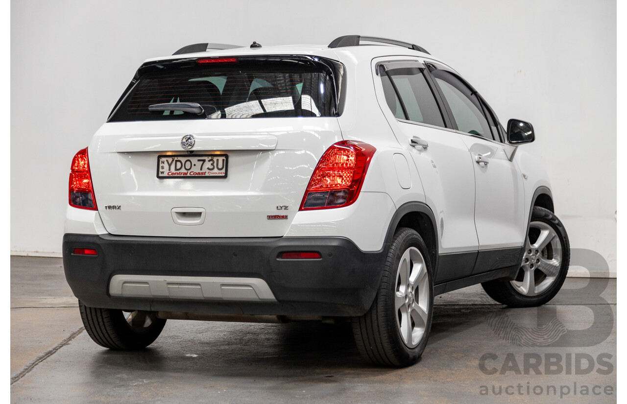 4/2016 Holden Trax LTZ Turbo TJ MY16 4d Wagon White Turbo 1.4L