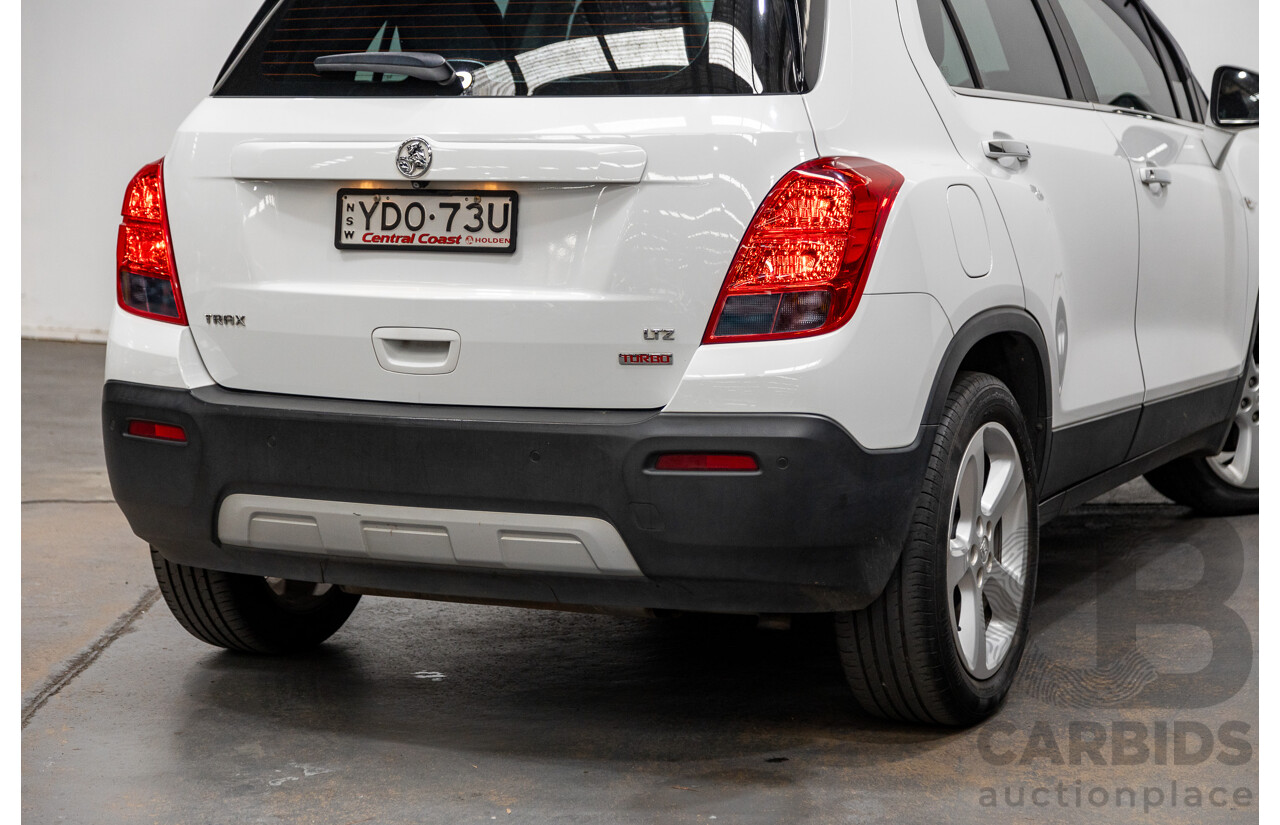 4/2016 Holden Trax LTZ Turbo TJ MY16 4d Wagon White Turbo 1.4L