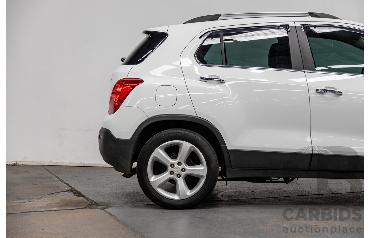 4/2016 Holden Trax LTZ Turbo TJ MY16 4d Wagon White Turbo 1.4L