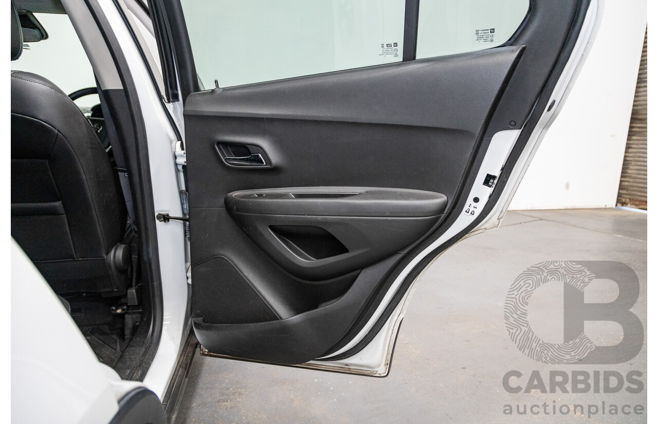 4/2016 Holden Trax LTZ Turbo TJ MY16 4d Wagon White Turbo 1.4L