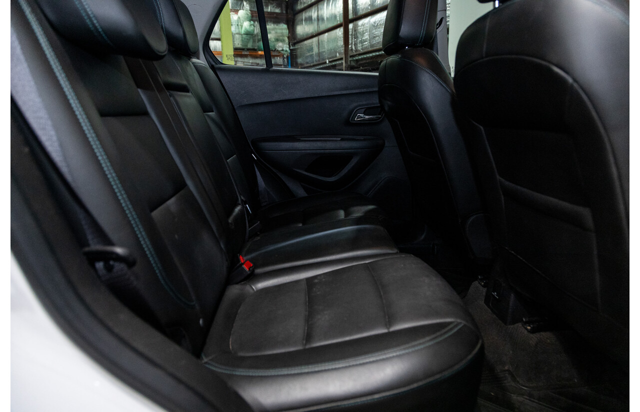 4/2016 Holden Trax LTZ Turbo TJ MY16 4d Wagon White Turbo 1.4L