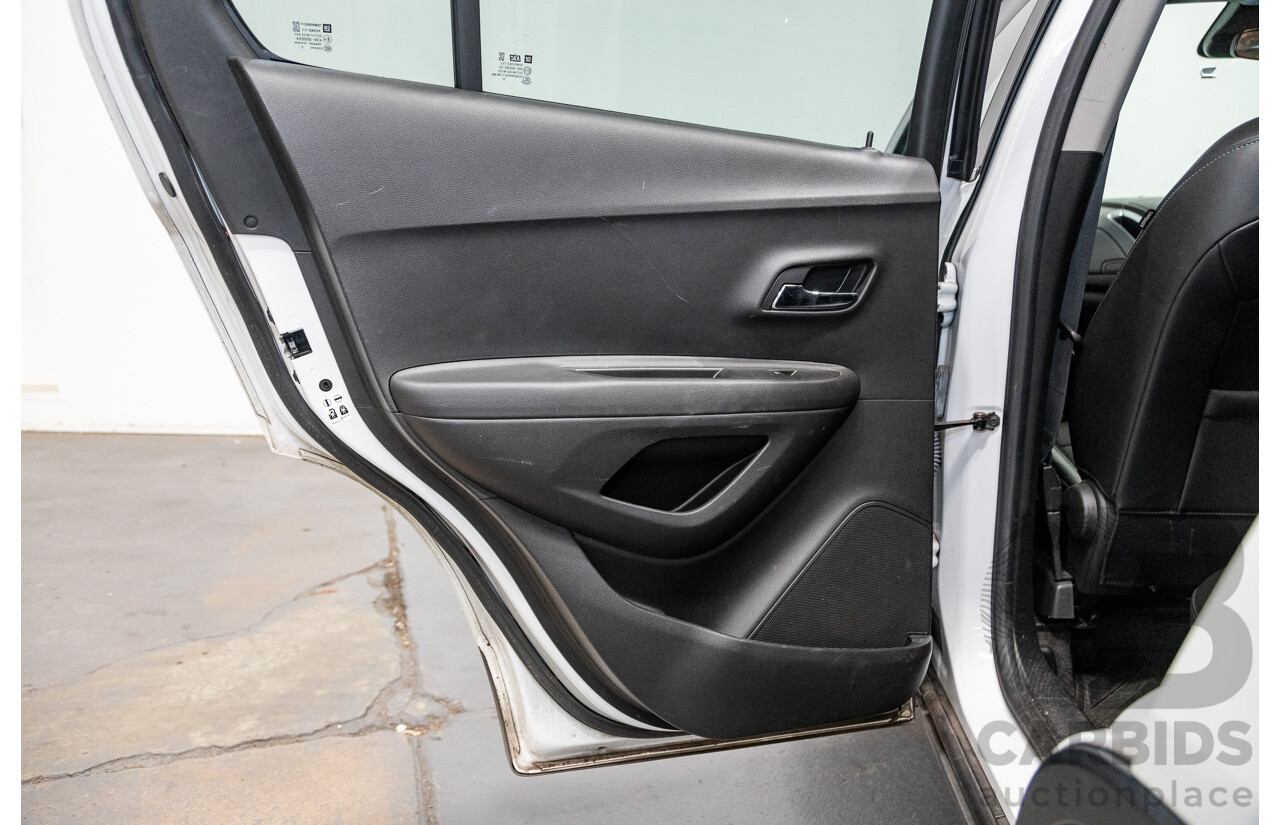 4/2016 Holden Trax LTZ Turbo TJ MY16 4d Wagon White Turbo 1.4L