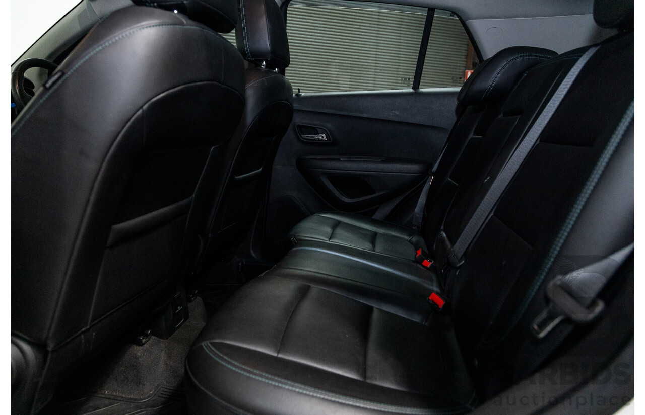 4/2016 Holden Trax LTZ Turbo TJ MY16 4d Wagon White Turbo 1.4L