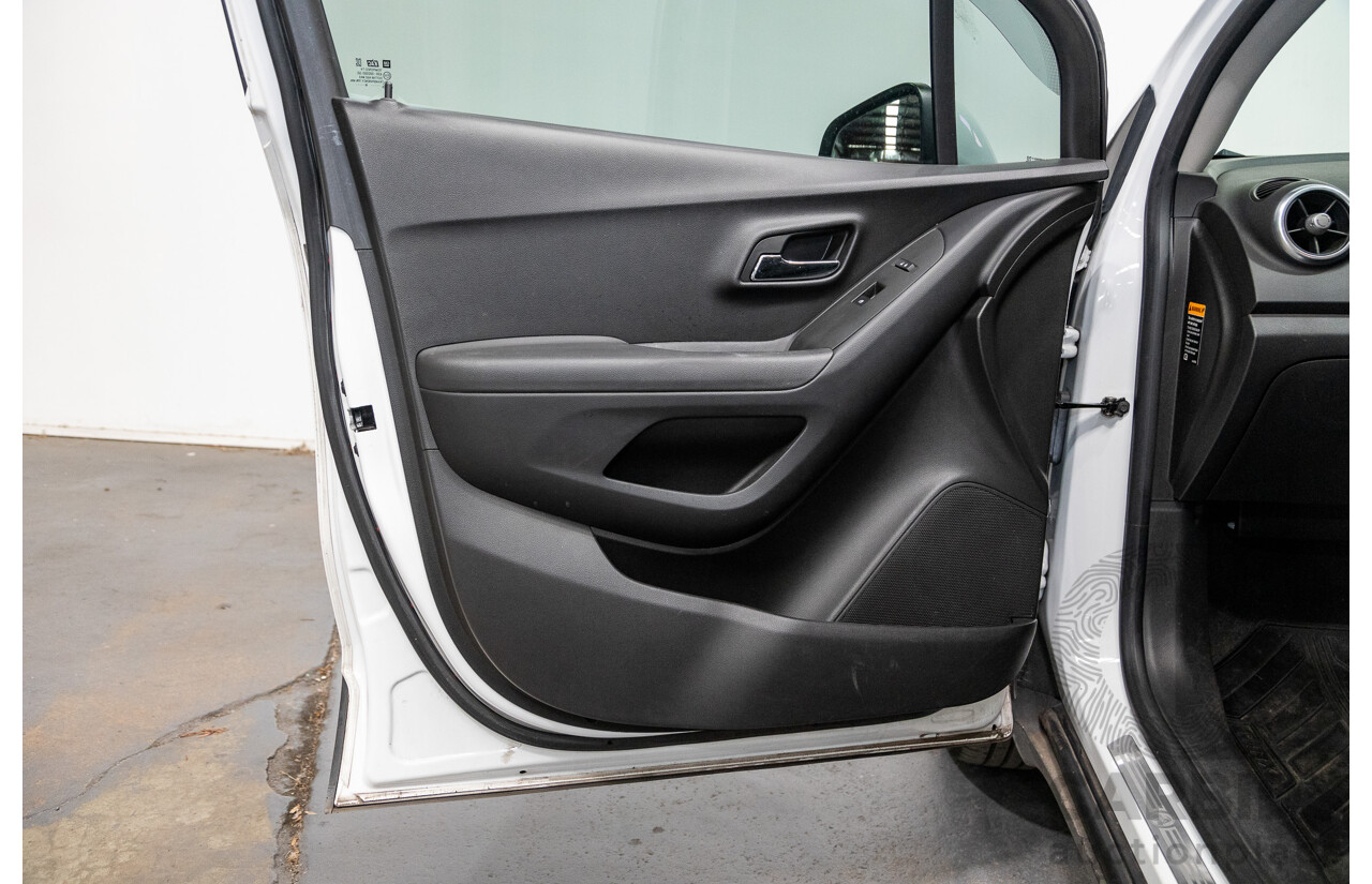 4/2016 Holden Trax LTZ Turbo TJ MY16 4d Wagon White Turbo 1.4L