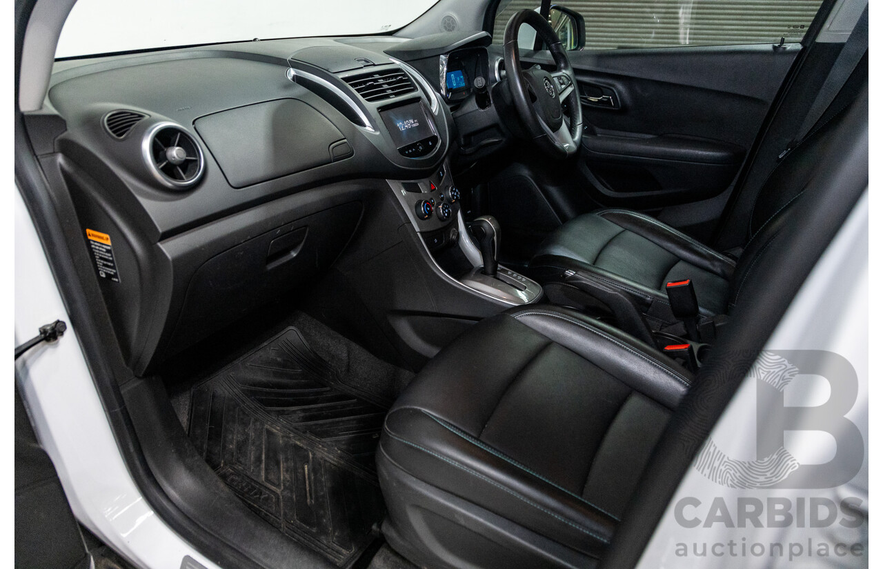 4/2016 Holden Trax LTZ Turbo TJ MY16 4d Wagon White Turbo 1.4L