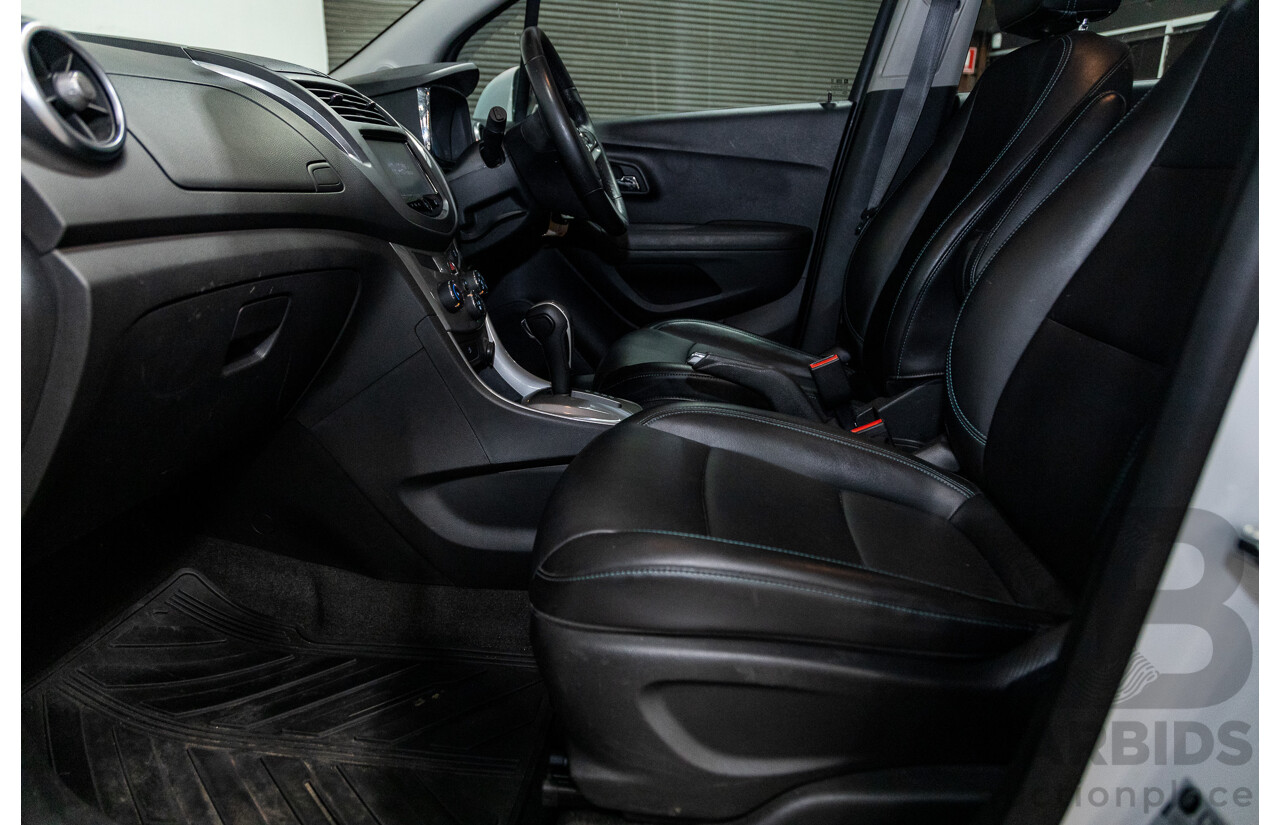 4/2016 Holden Trax LTZ Turbo TJ MY16 4d Wagon White Turbo 1.4L