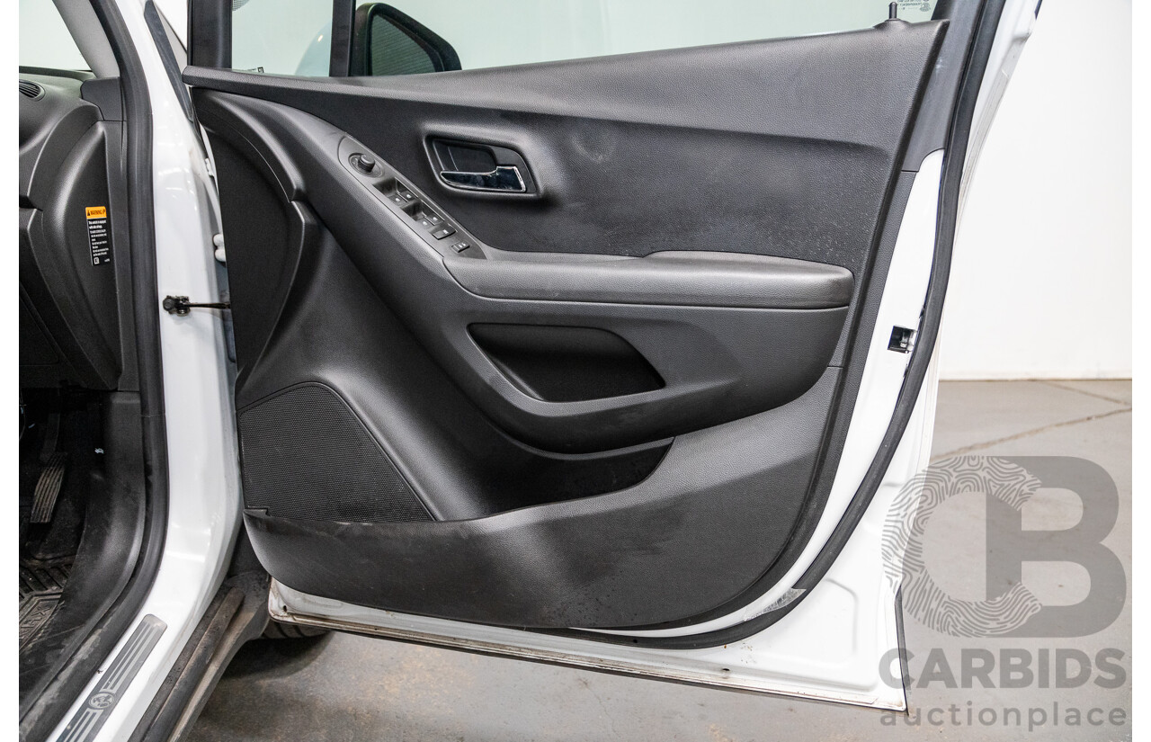 4/2016 Holden Trax LTZ Turbo TJ MY16 4d Wagon White Turbo 1.4L