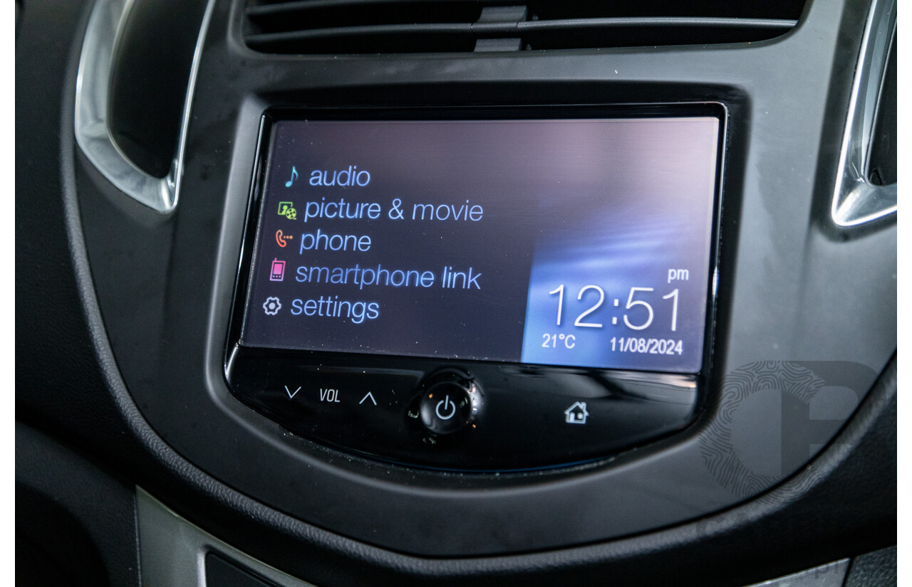 4/2016 Holden Trax LTZ Turbo TJ MY16 4d Wagon White Turbo 1.4L