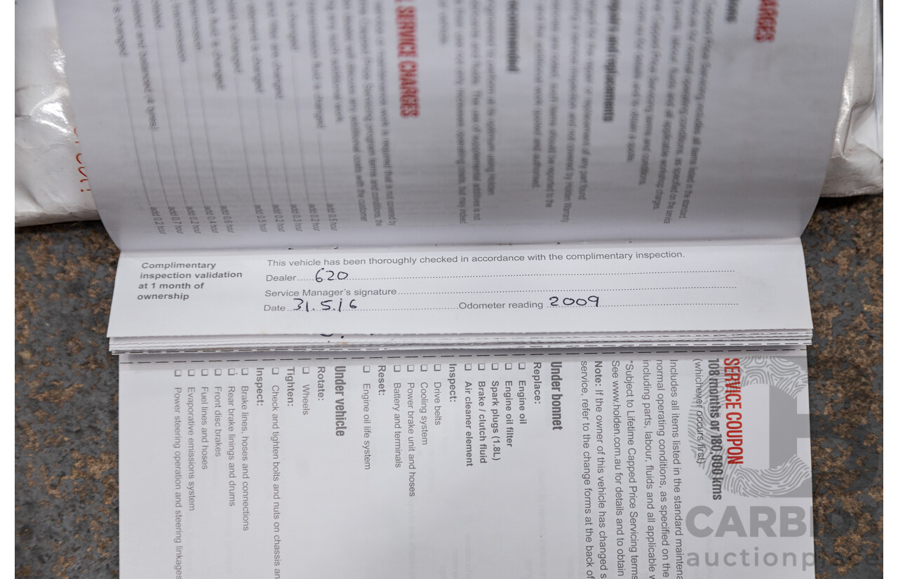 4/2016 Holden Trax LTZ Turbo TJ MY16 4d Wagon White Turbo 1.4L