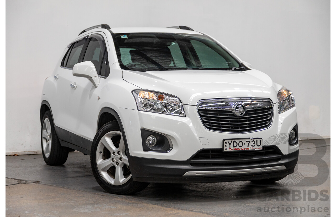 4/2016 Holden Trax LTZ Turbo TJ MY16 4d Wagon White Turbo 1.4L