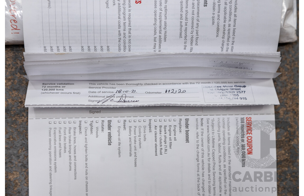 4/2016 Holden Trax LTZ Turbo TJ MY16 4d Wagon White Turbo 1.4L