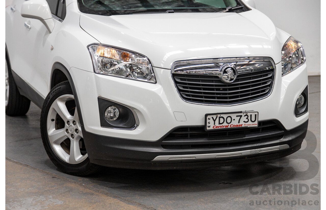 4/2016 Holden Trax LTZ Turbo TJ MY16 4d Wagon White Turbo 1.4L