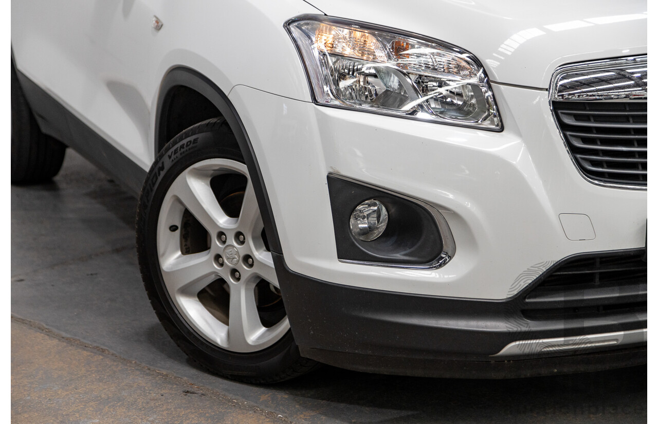 4/2016 Holden Trax LTZ Turbo TJ MY16 4d Wagon White Turbo 1.4L