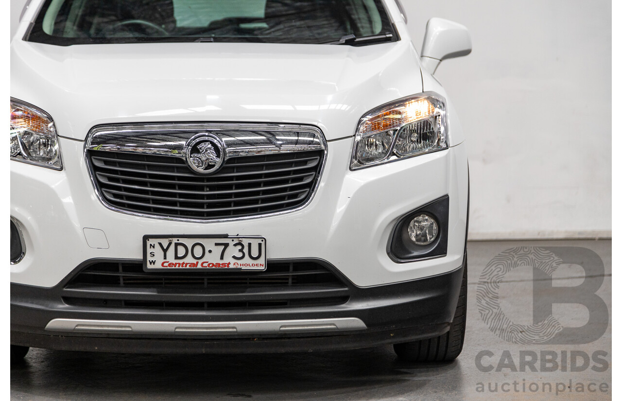 4/2016 Holden Trax LTZ Turbo TJ MY16 4d Wagon White Turbo 1.4L