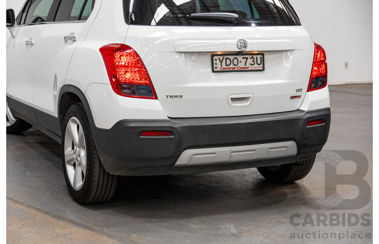 4/2016 Holden Trax LTZ Turbo TJ MY16 4d Wagon White Turbo 1.4L