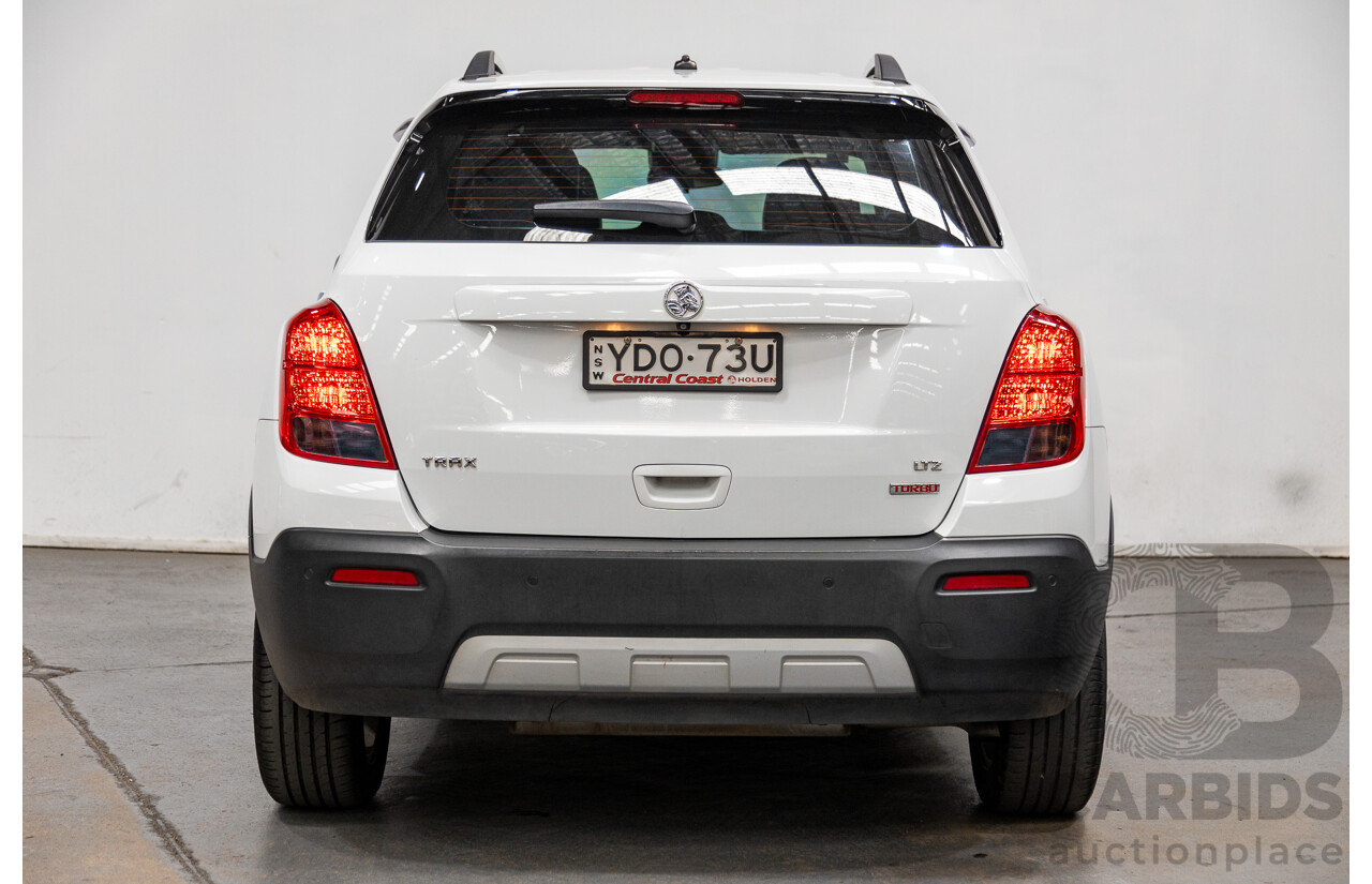 4/2016 Holden Trax LTZ Turbo TJ MY16 4d Wagon White Turbo 1.4L