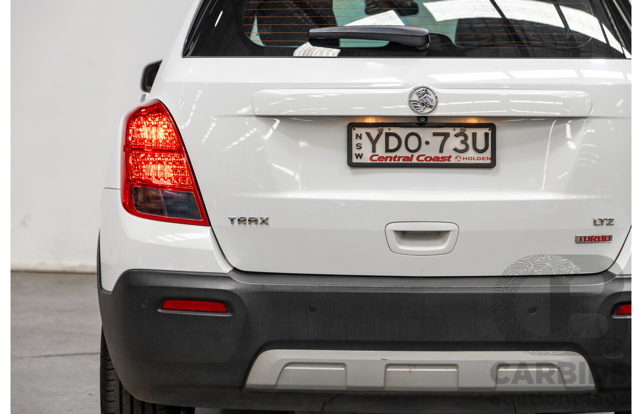 4/2016 Holden Trax LTZ Turbo TJ MY16 4d Wagon White Turbo 1.4L