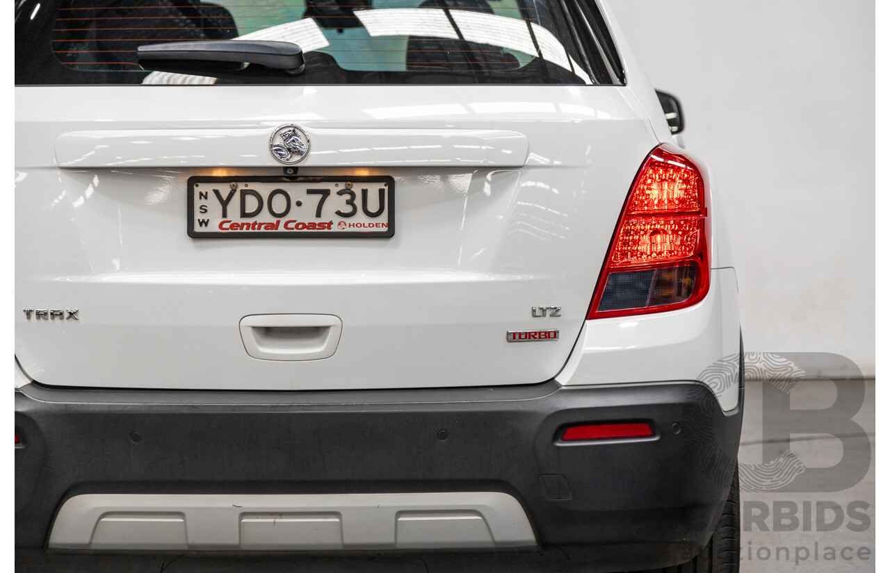 4/2016 Holden Trax LTZ Turbo TJ MY16 4d Wagon White Turbo 1.4L