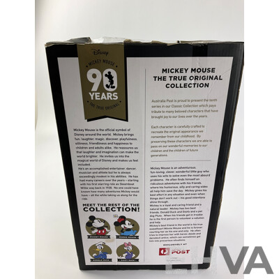 Australia Post Classic Collection Mickey Mouse Steamboat Willie 90th Anniversary Plush Toy