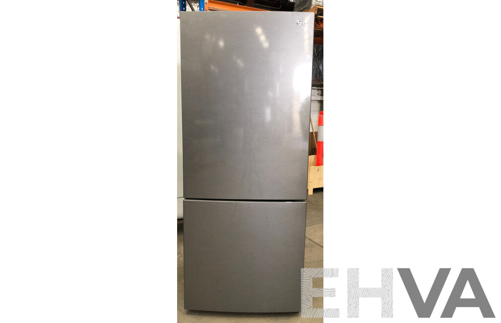 LG 420 Litre Bottom Mount Dark Graphite Fridge/Freezer