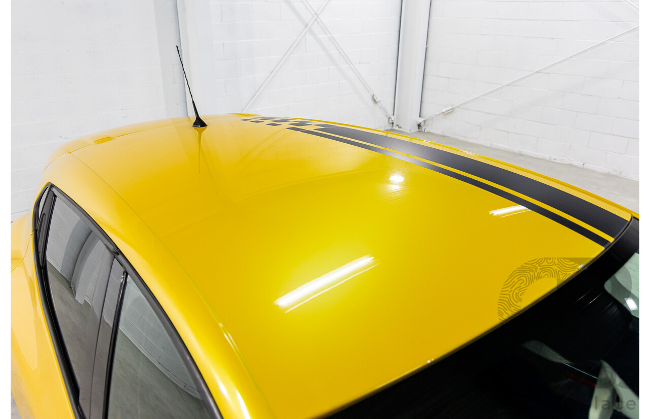 06/2016 Renault Clio R.S. 200 SPORT FWD X98 5D Hatchback Liquid Yellow Metallic Turbo 1.6L