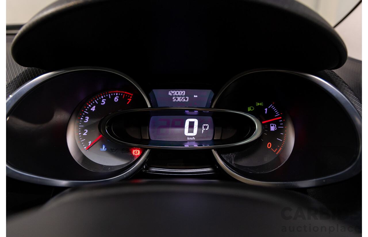 06/2016 Renault Clio R.S. 200 SPORT FWD X98 5D Hatchback Liquid Yellow Metallic Turbo 1.6L