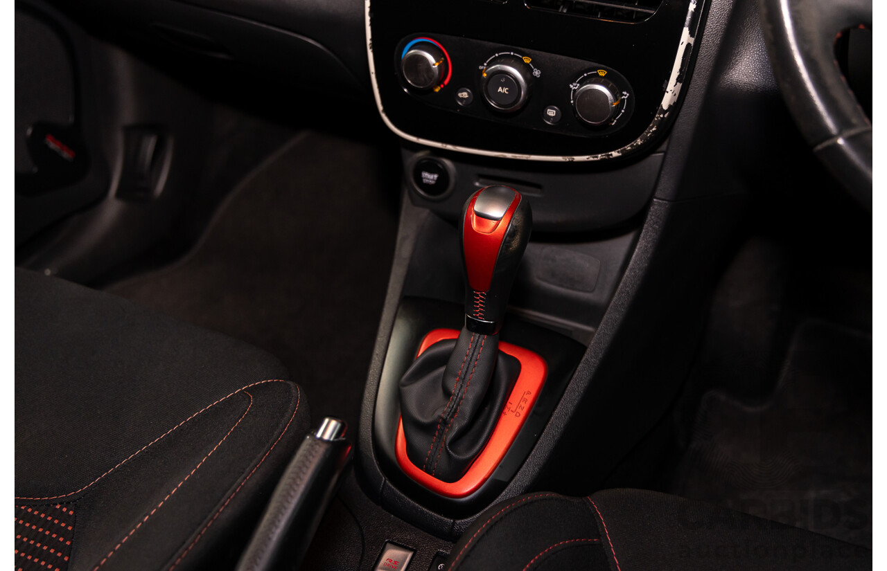 06/2016 Renault Clio R.S. 200 SPORT FWD X98 5D Hatchback Liquid Yellow Metallic Turbo 1.6L