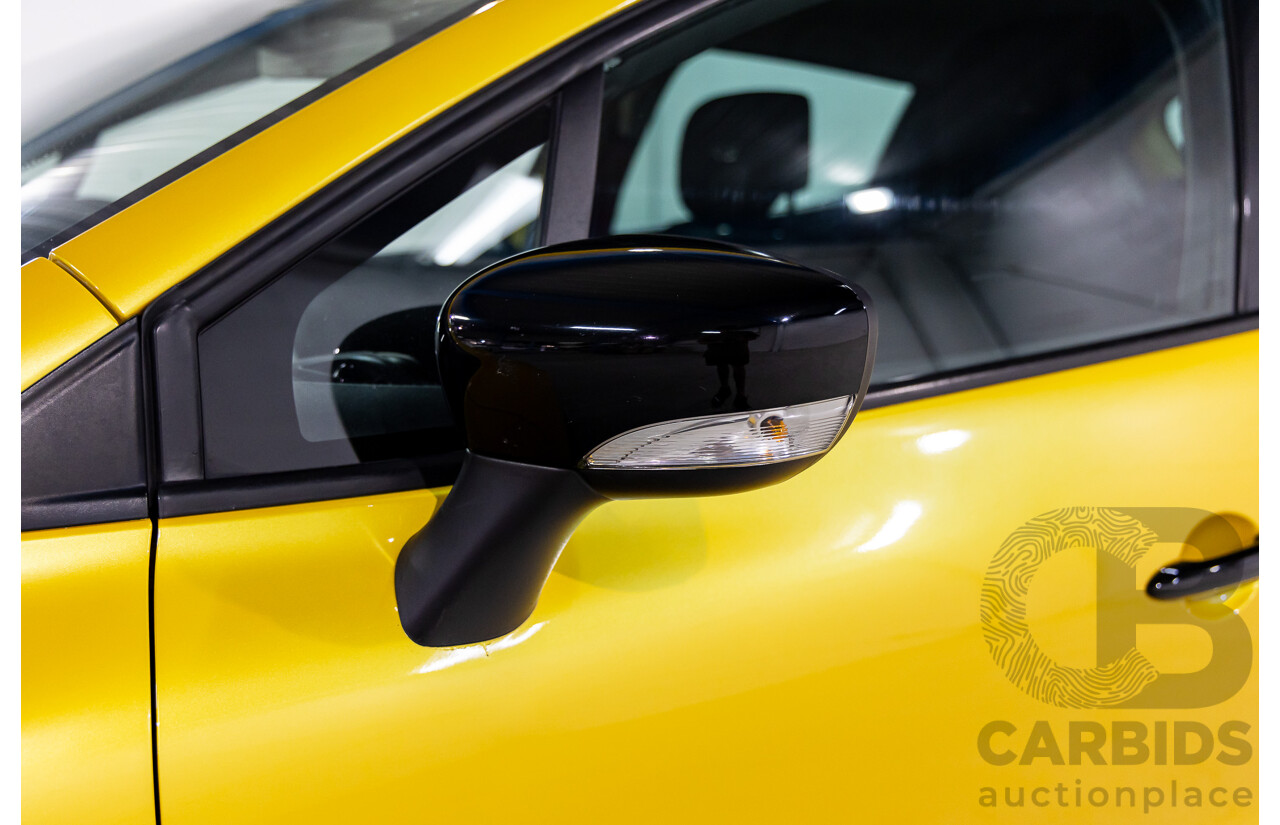 06/2016 Renault Clio R.S. 200 SPORT FWD X98 5D Hatchback Liquid Yellow Metallic Turbo 1.6L
