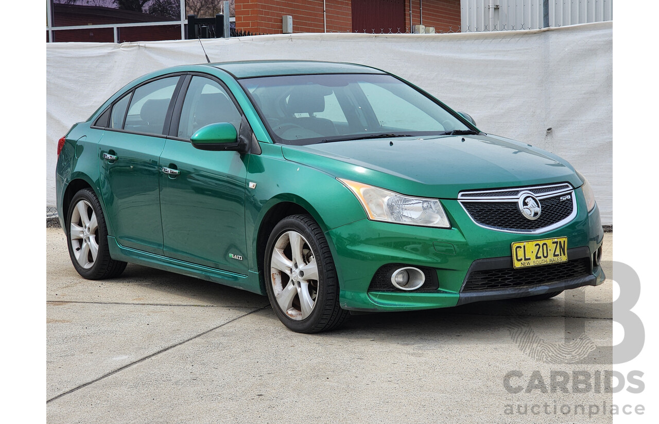 6/2011 Holden Cruze SRi V JH 4d Sedan Green 1.4L