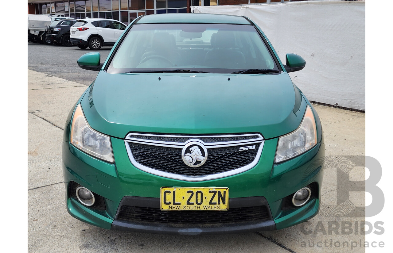 6/2011 Holden Cruze SRi V JH 4d Sedan Green 1.4L