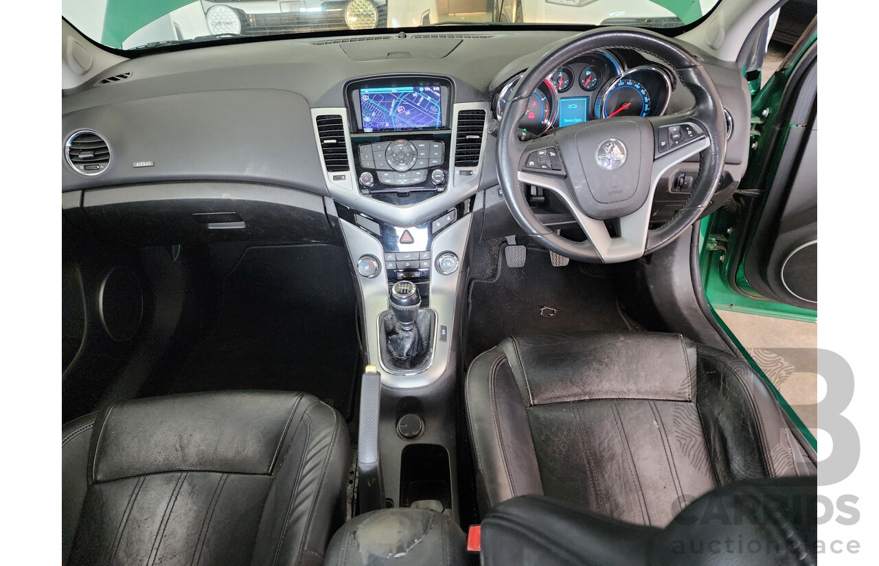6/2011 Holden Cruze SRi V JH 4d Sedan Green 1.4L