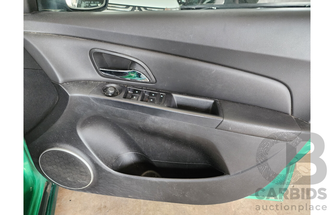 6/2011 Holden Cruze SRi V JH 4d Sedan Green 1.4L