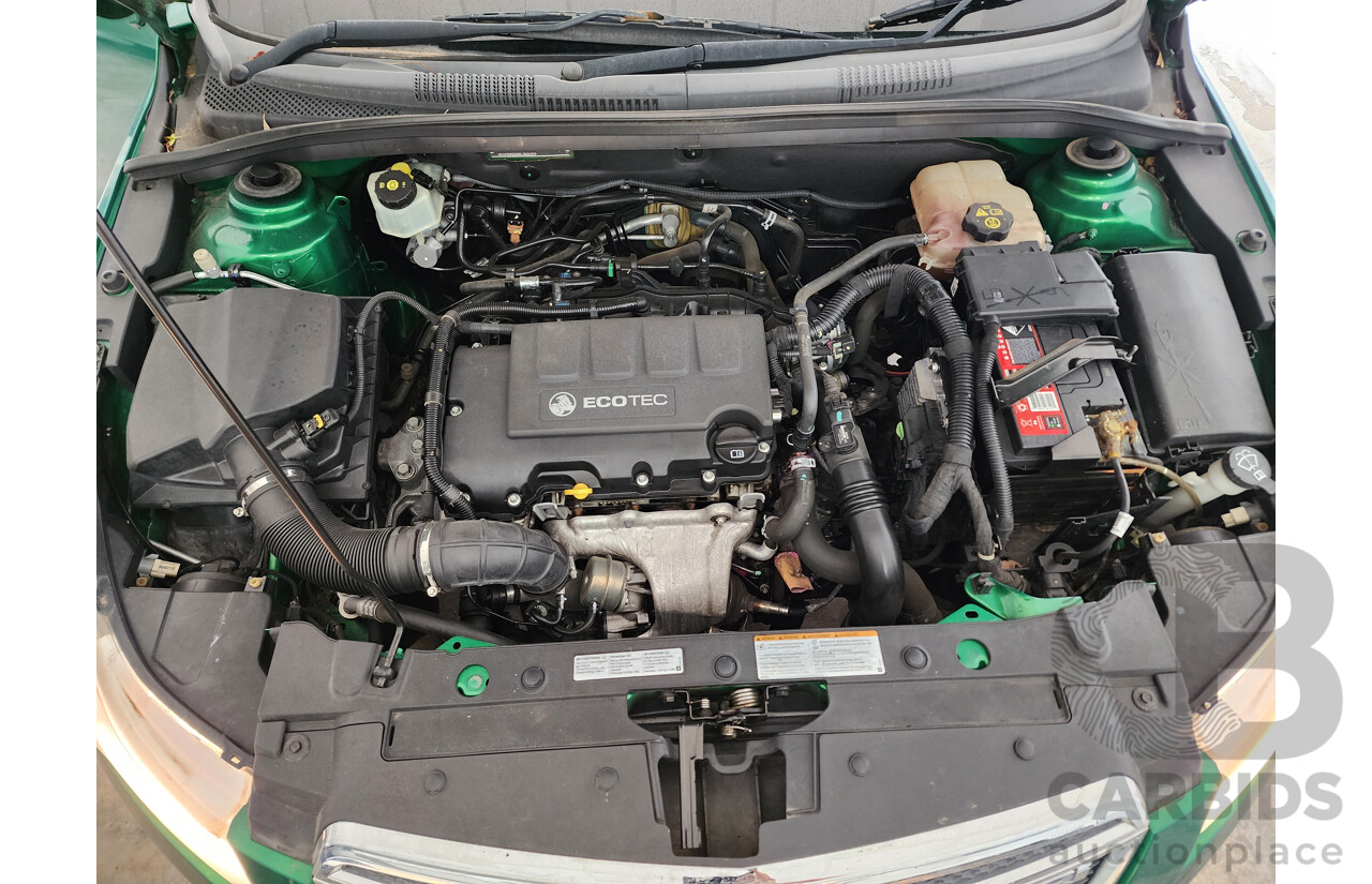 6/2011 Holden Cruze SRi V JH 4d Sedan Green 1.4L