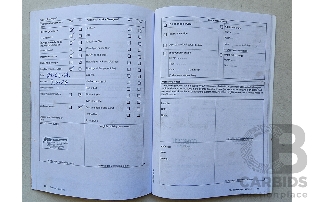 1/2012 Volkswagen Tiguan 132 TSI (4x4) 5NC MY12 4d Wagon Grey 2.0L