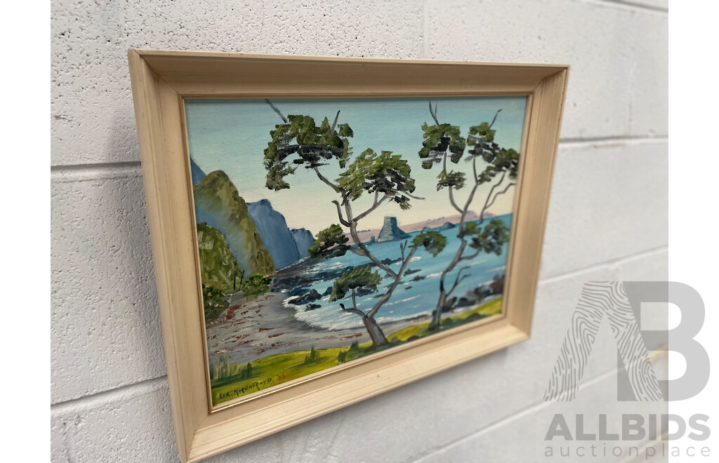ARTIST UNKNOWN (EVE MURGATROYD) Goose Bay - Oil on Board (36.5 X 46.5cm)