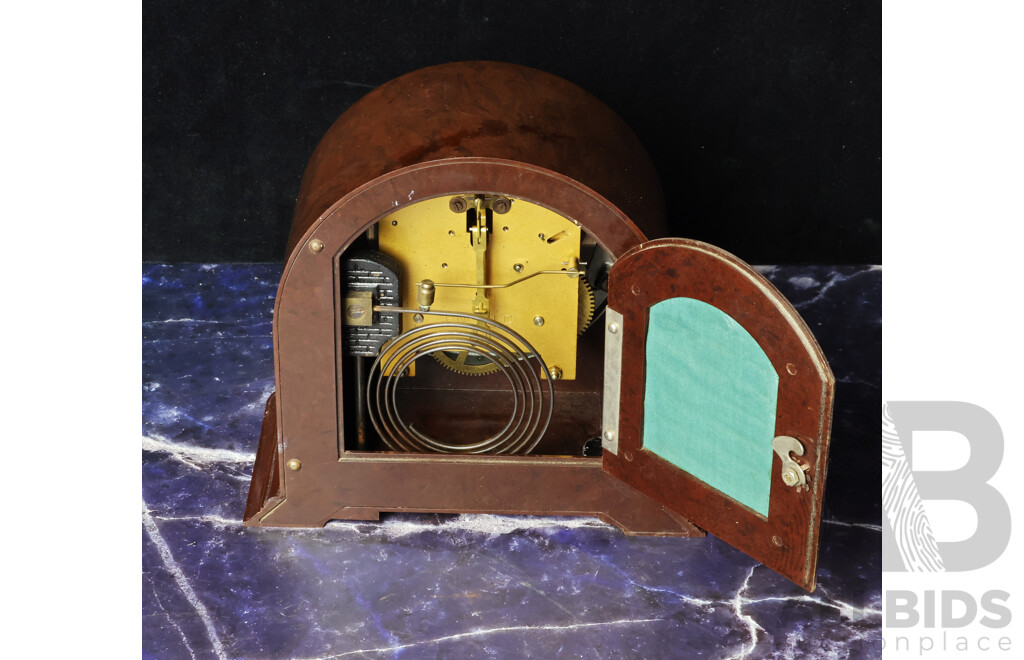 Art Deco Bakelite Mantle Clock by Enfield