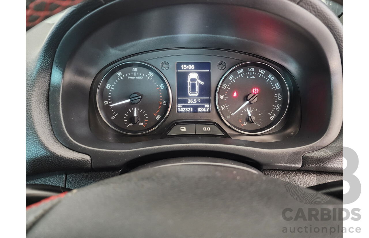 5/2012 Skoda Fabia 77 TSI Monte Carlo 5JF 5d Hatchback Black 1.2L