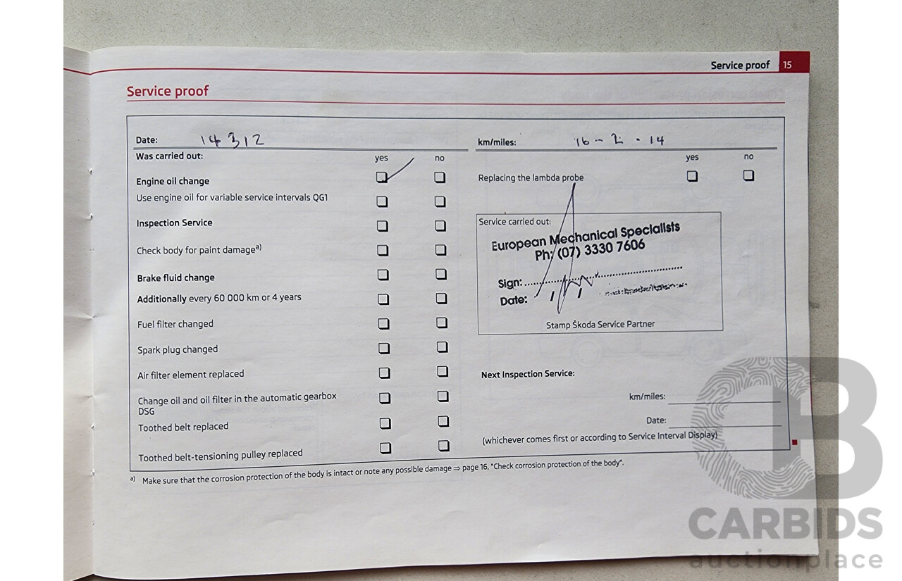 5/2012 Skoda Fabia 77 TSI Monte Carlo 5JF 5d Hatchback Black 1.2L